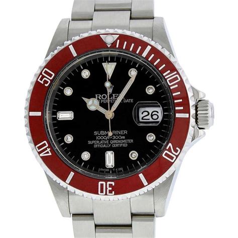 bezel red triangle rolex 16610|rolex cerachrom bezel.